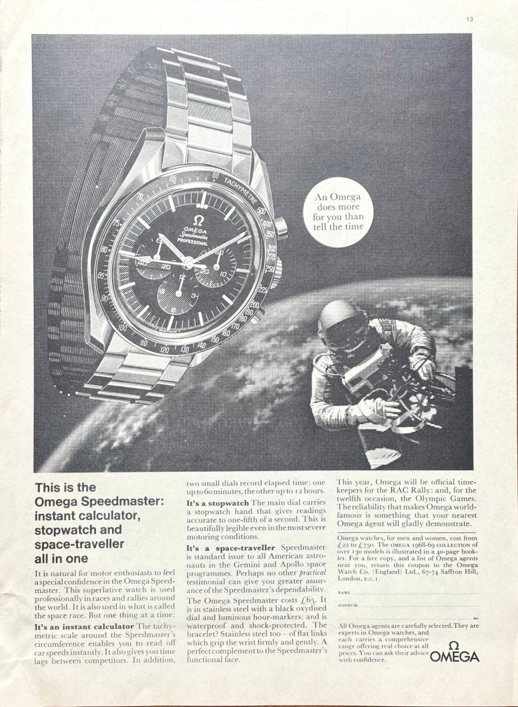 Space Race OMEGA Speedmaster NASA