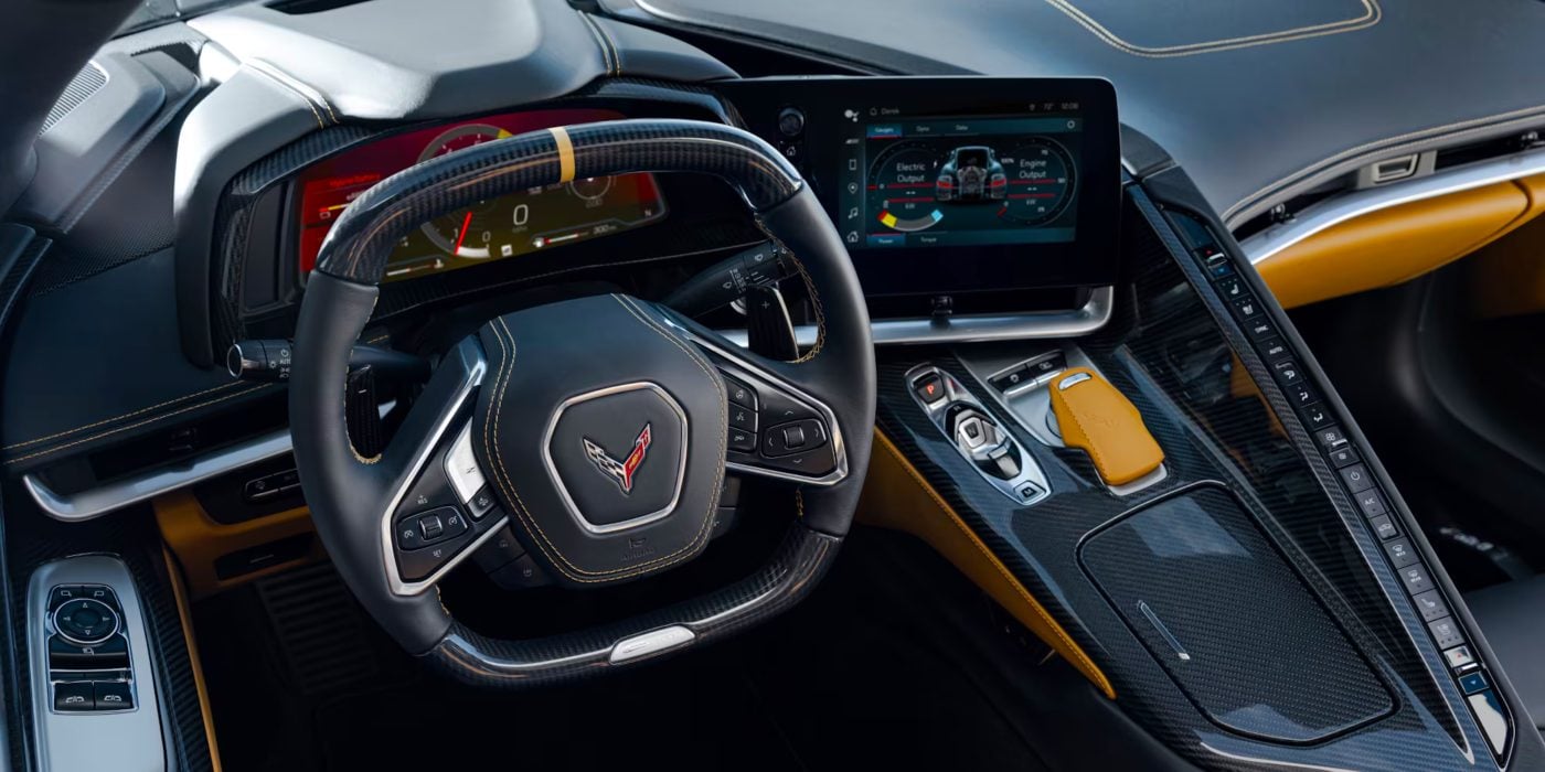 Chevrolet Corvette E-Ray interior