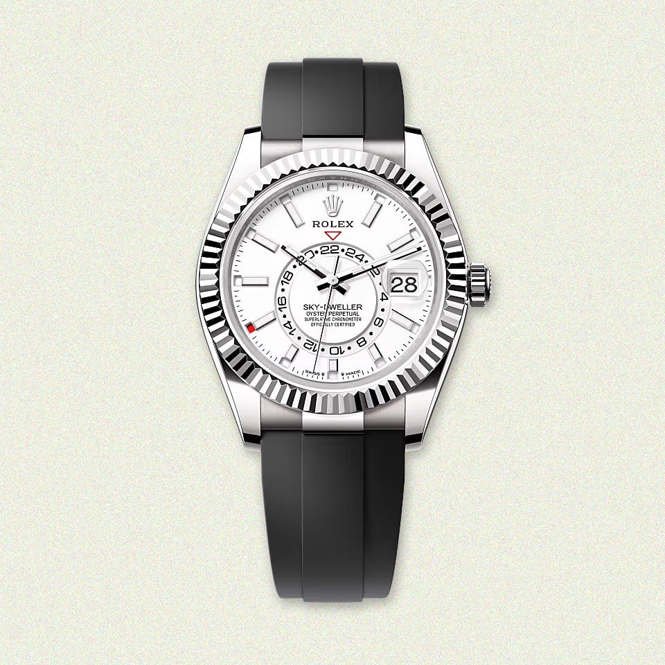 Best Rolex for pilotsRolex Skydweller 42 White Gold