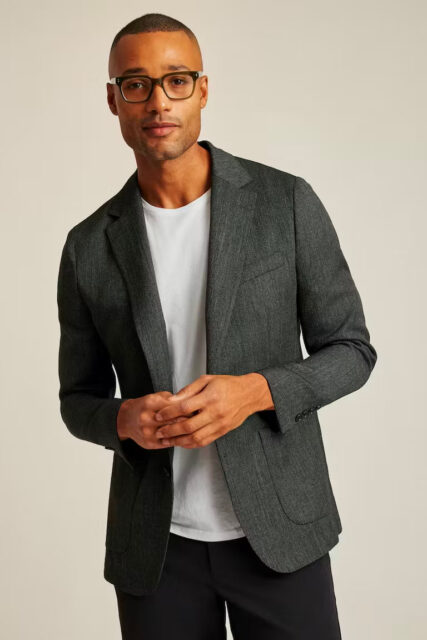 Jetsetter Unconstructed Italian Wool Blazer