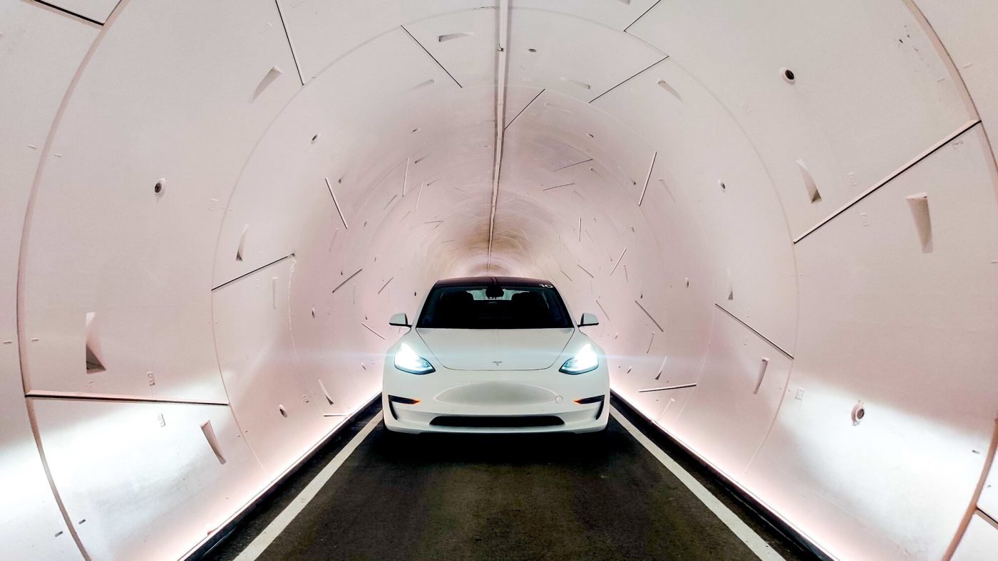 Boring Company tunnel