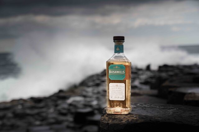 Bushmills 10 year old Irish single malt whiskey