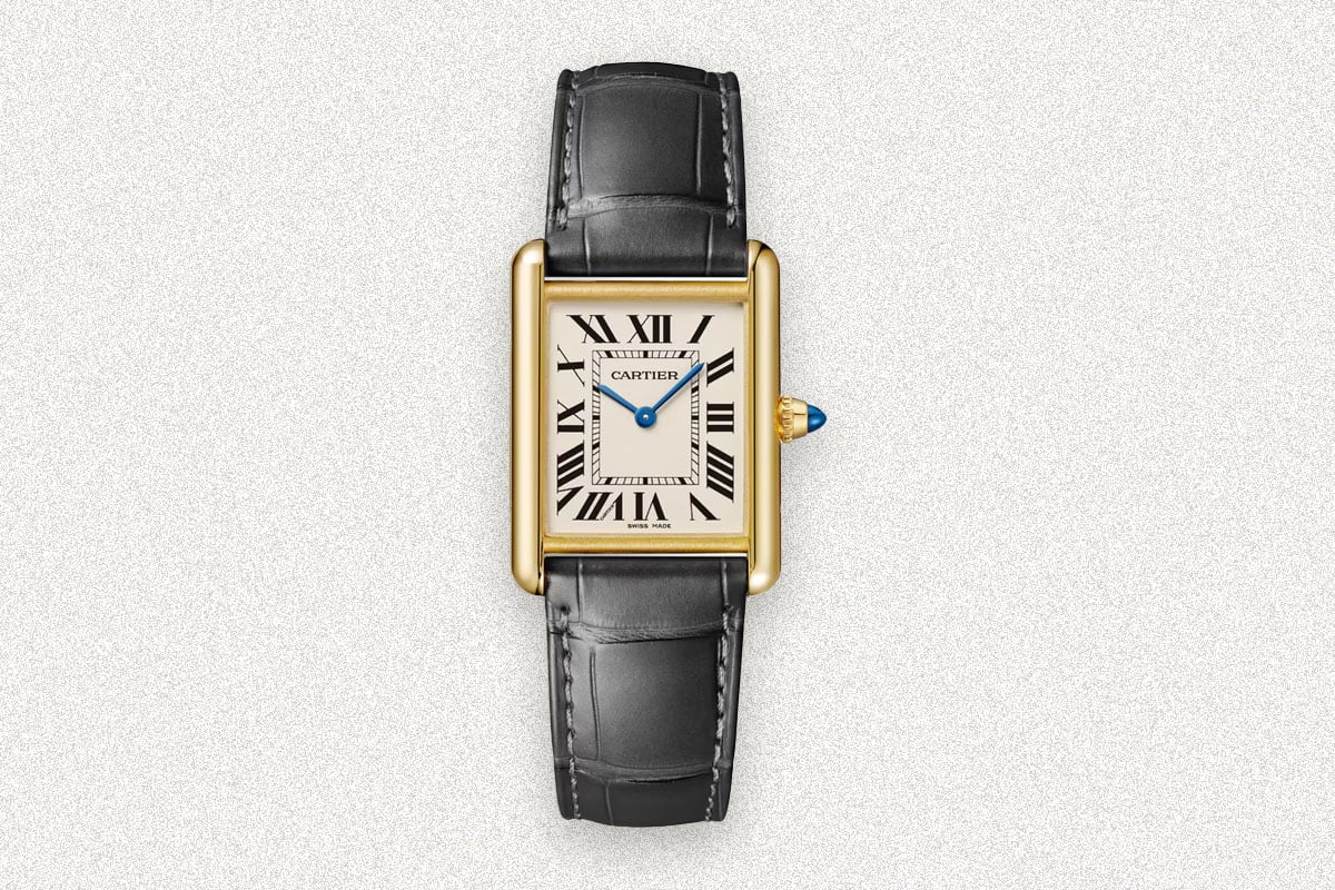 The Cartier Tank was on fire in 2024