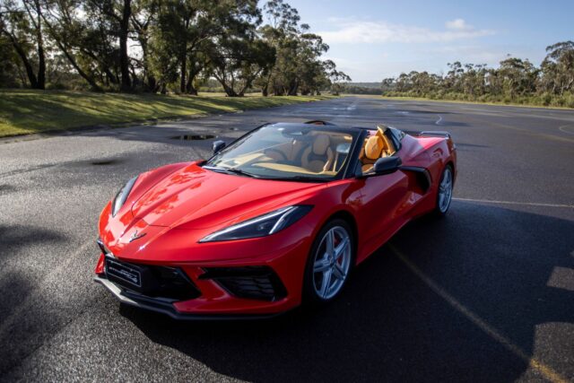 The Stingray is Corvette's first mid-engine release.