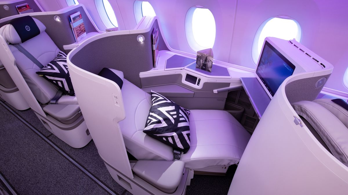 Fiji Airways's A350 business class product