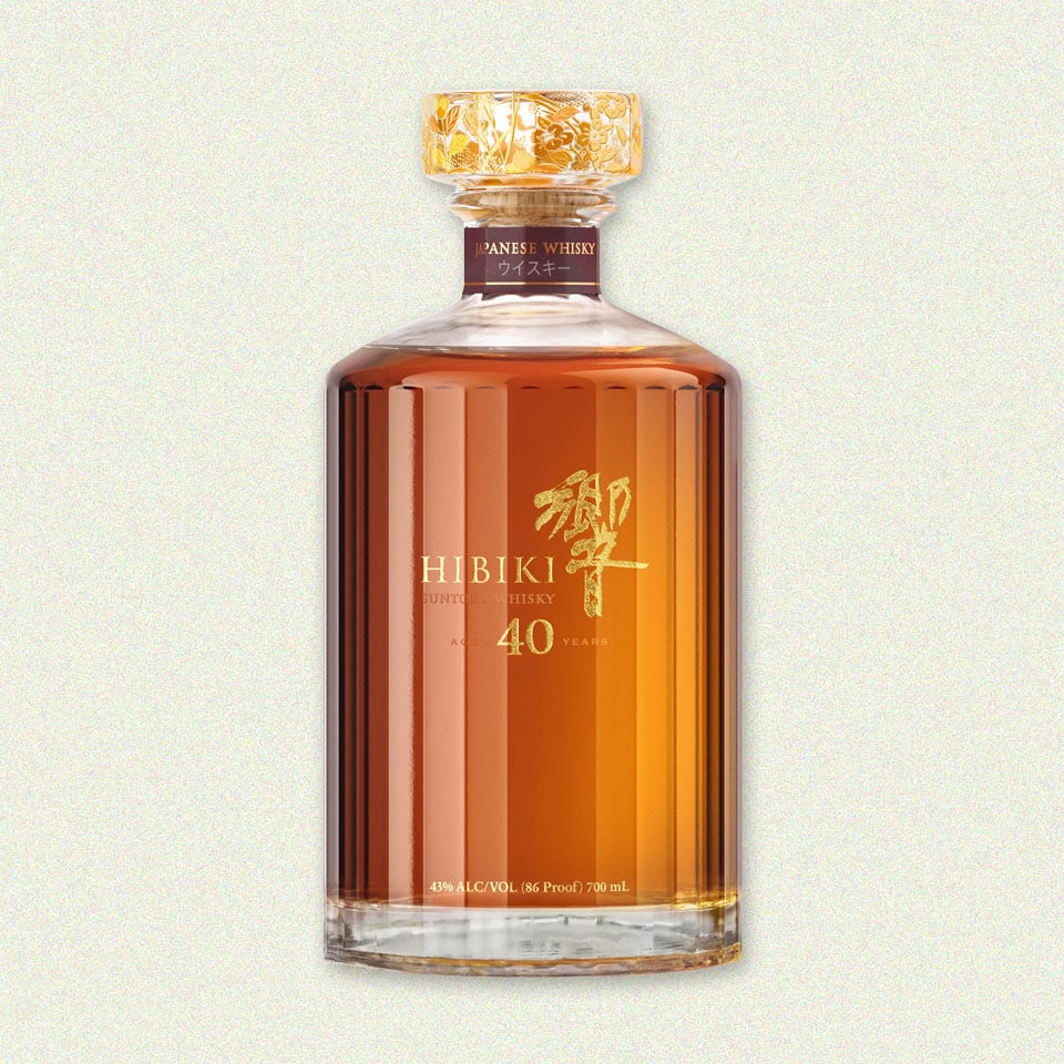 Hibiki Harmony 40-year whisky, a 2024 must-have.