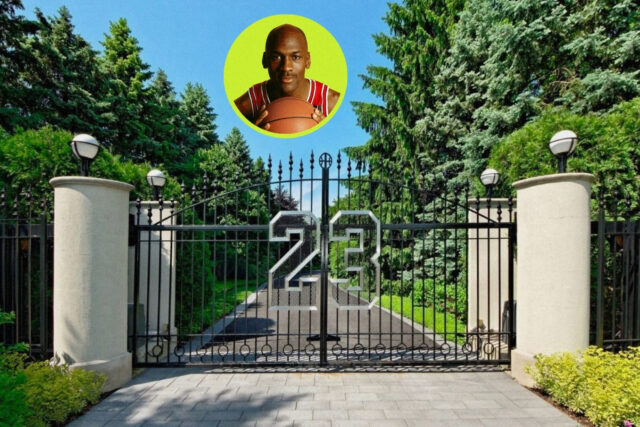 Number 23 gate, Michael Jordan.