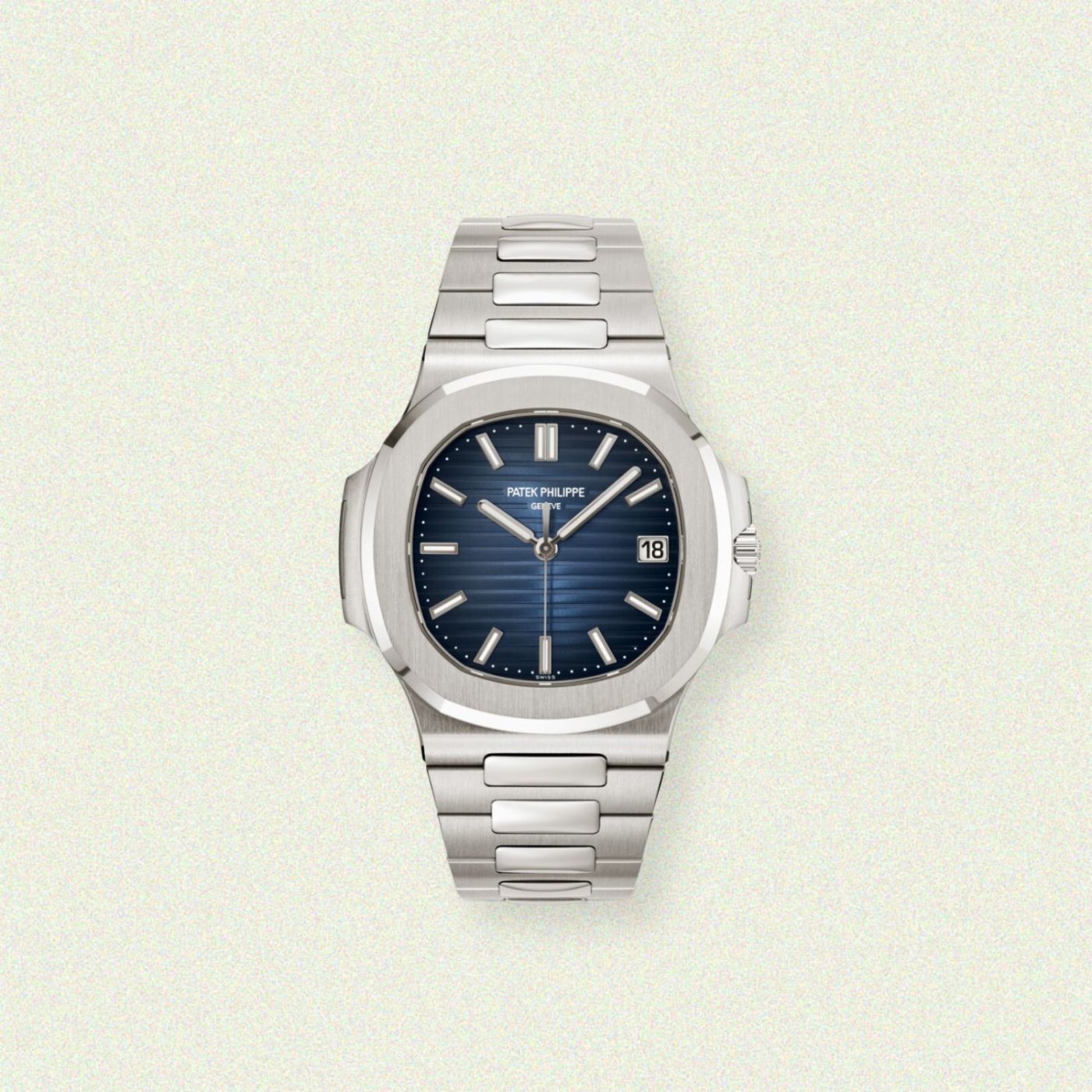 Patek Philippe Nautilus 5811/1G Blue Dial in white gold