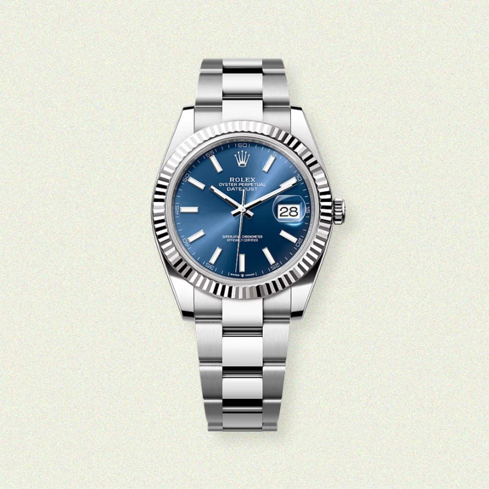 The Rolex Datejust 41 Ref. 126334 Oystersteel and White Gold