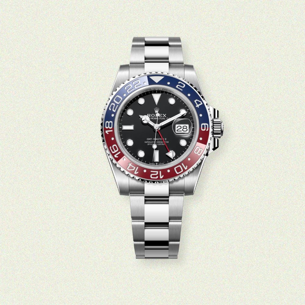 The Rolex GMT-Master II 'Pepsi'. Ref. 126710BLRO-0002 OystersteelBest Rolex for the Domestic and International Traveller