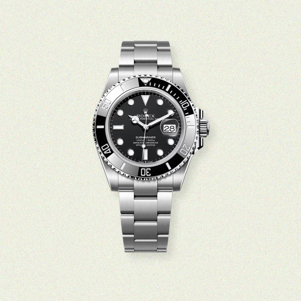 Rolex Submariner dive watch.