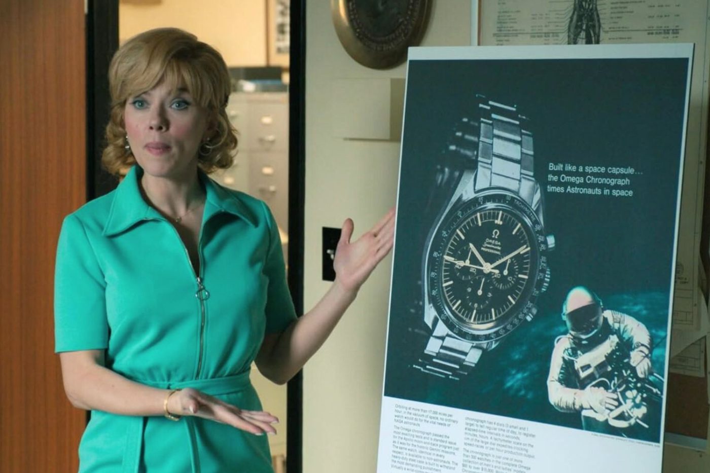 Scarlett Johansson OMEGA Speedmaster