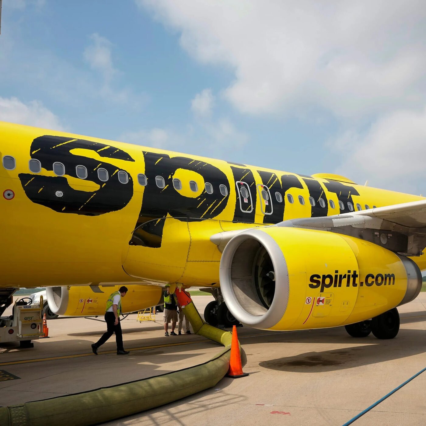 Spirit Airlines engine