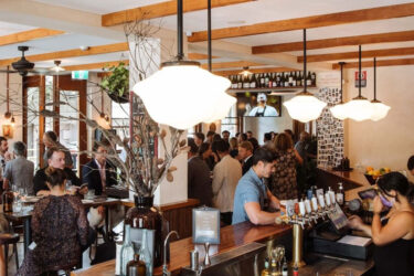 Lively bar resembles Surry Hills pubs' vibe.