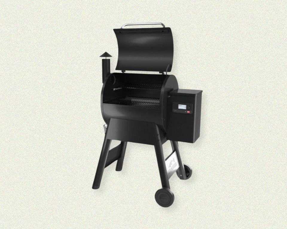 Traeger grill barbeque