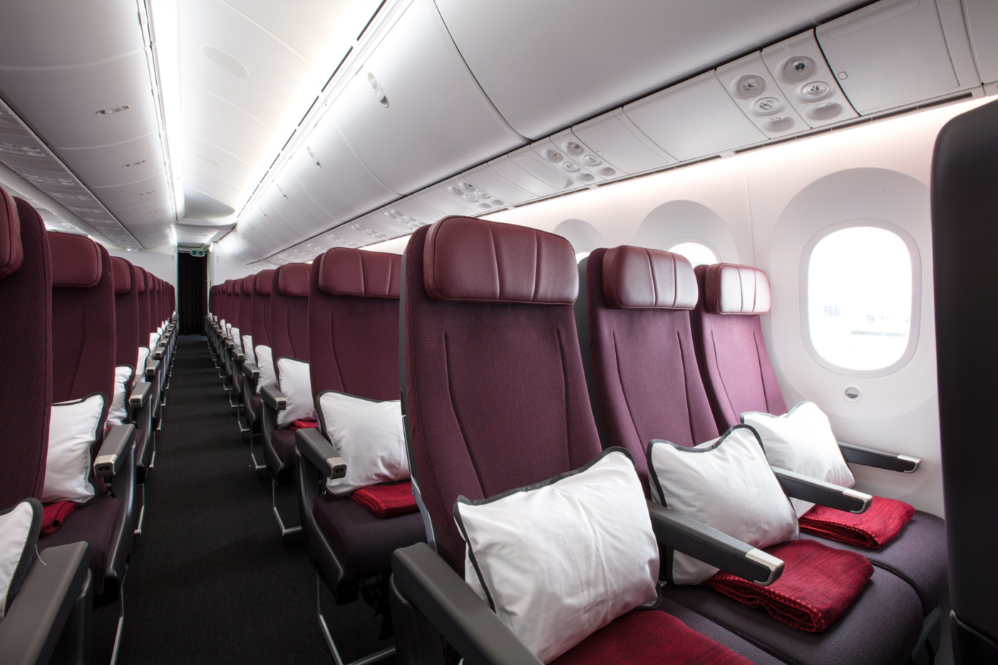 Qantas Economy Seat