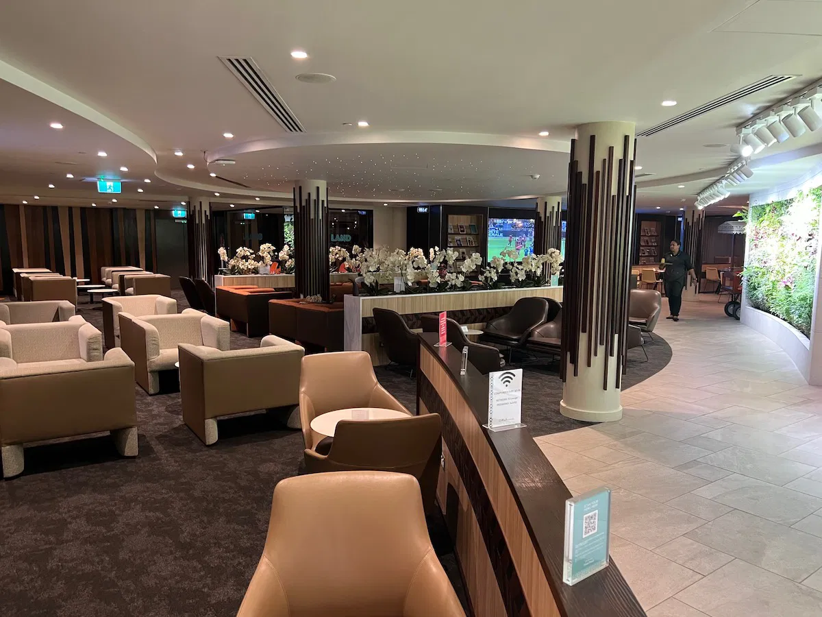 Fiji Airways' Premier Lounge in Nadi