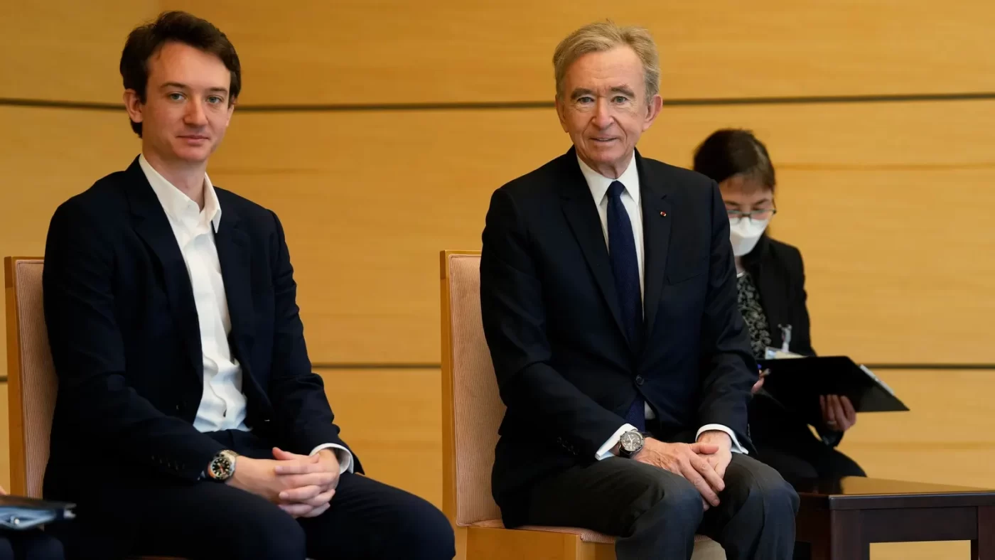 Bernard and Frederic Arnault